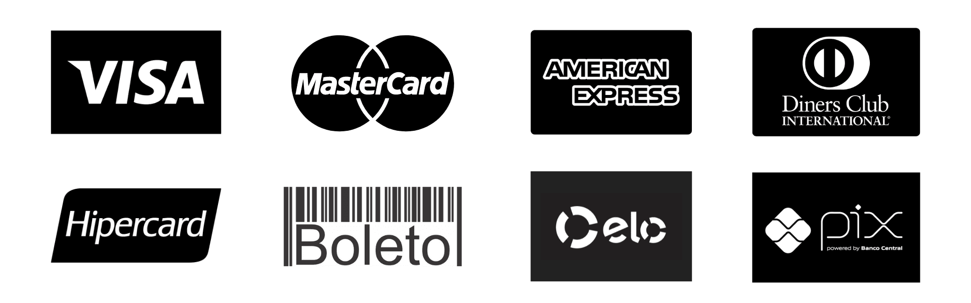 Métodos de pagamento